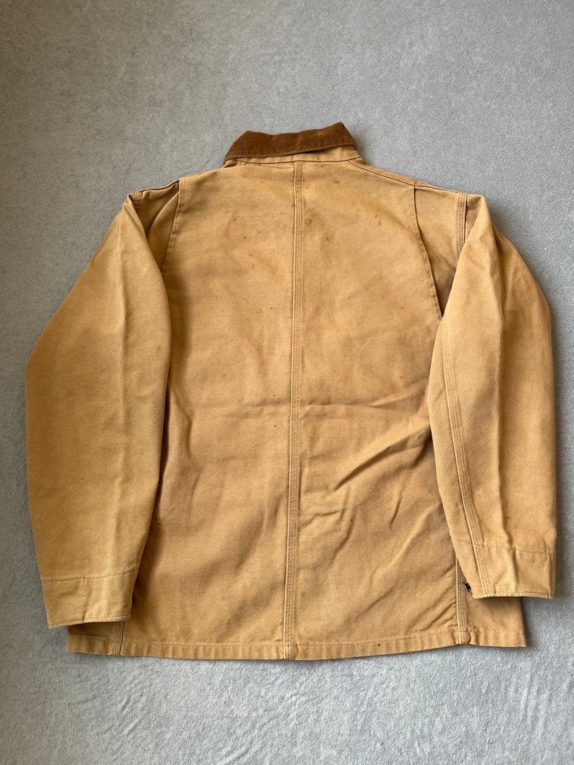 70s〜80s Carhartt ミシガンチョアコート 裏地なし ダック地 44