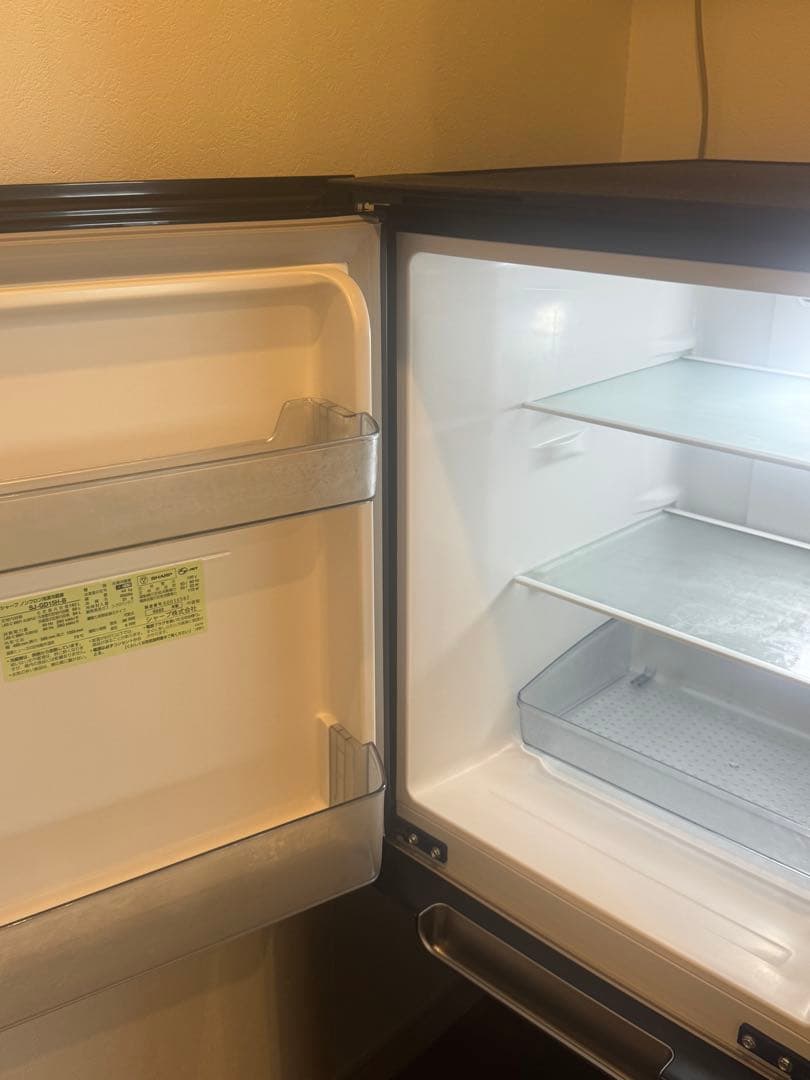 美品 シャープ 冷蔵庫 SJ-GD15H プラズマクラスター両開き