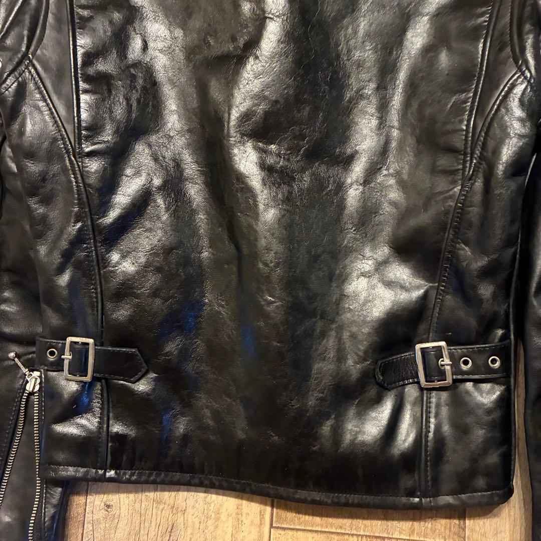 【美品】38inch インディアン モーターサイクル シングル ライダース