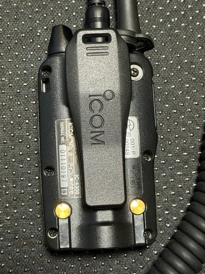 ICOM IC-4300 トラスト別注　モトローラバンドマイク付