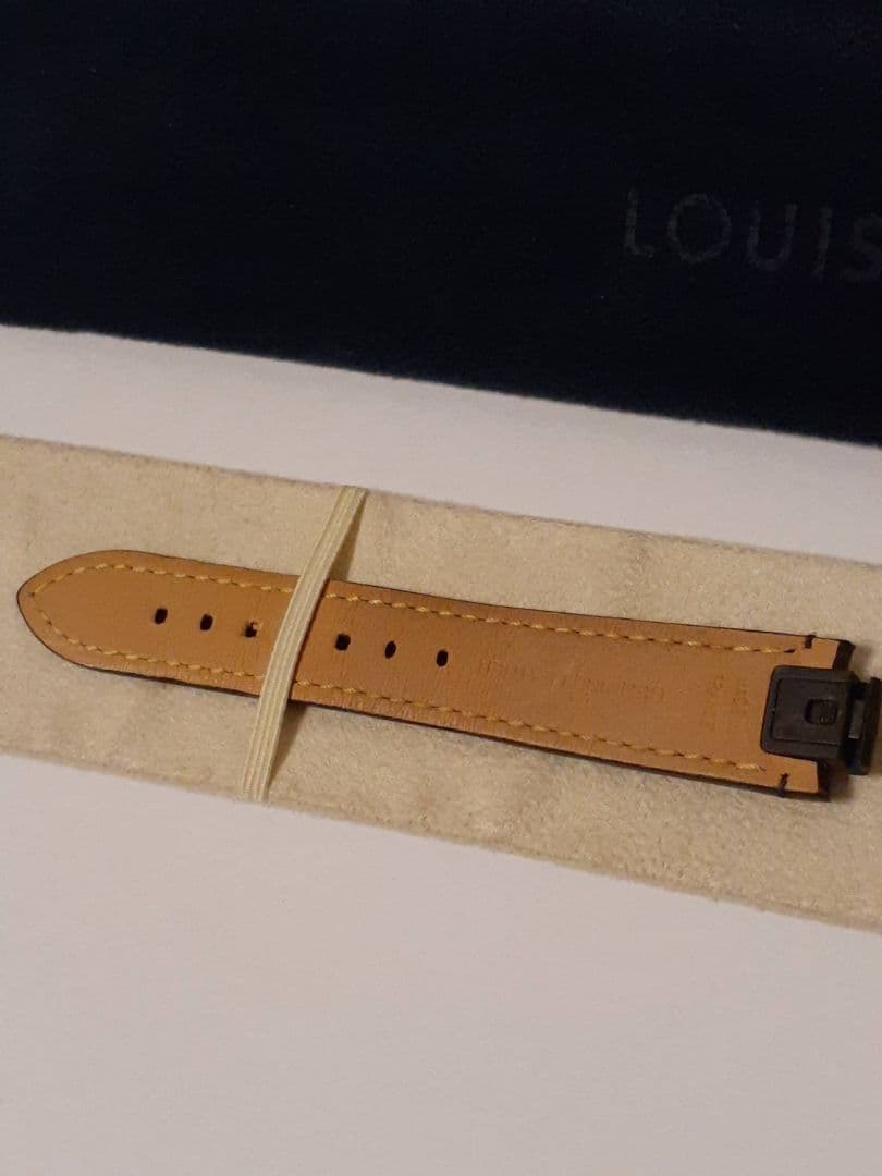 ルイヴィトン タンブール モノグラム キャンバス ストラップ レザーベルト