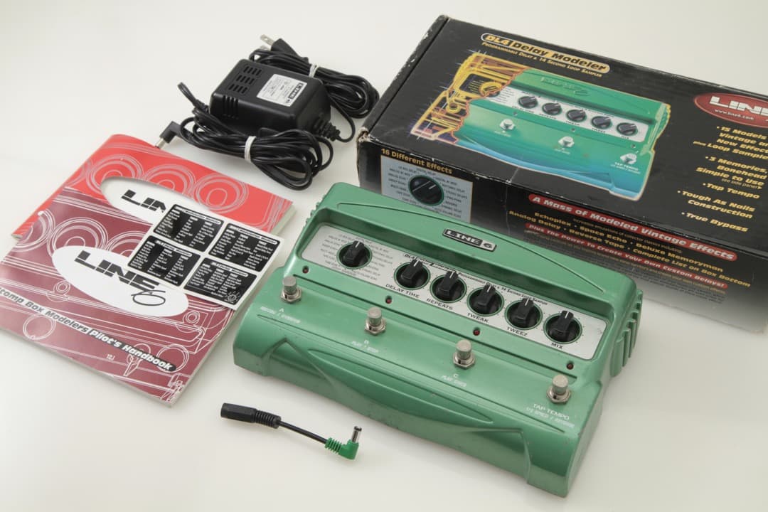 LINE 6 DL4 Delay Modeler 中古良品作動確認済み備品完備