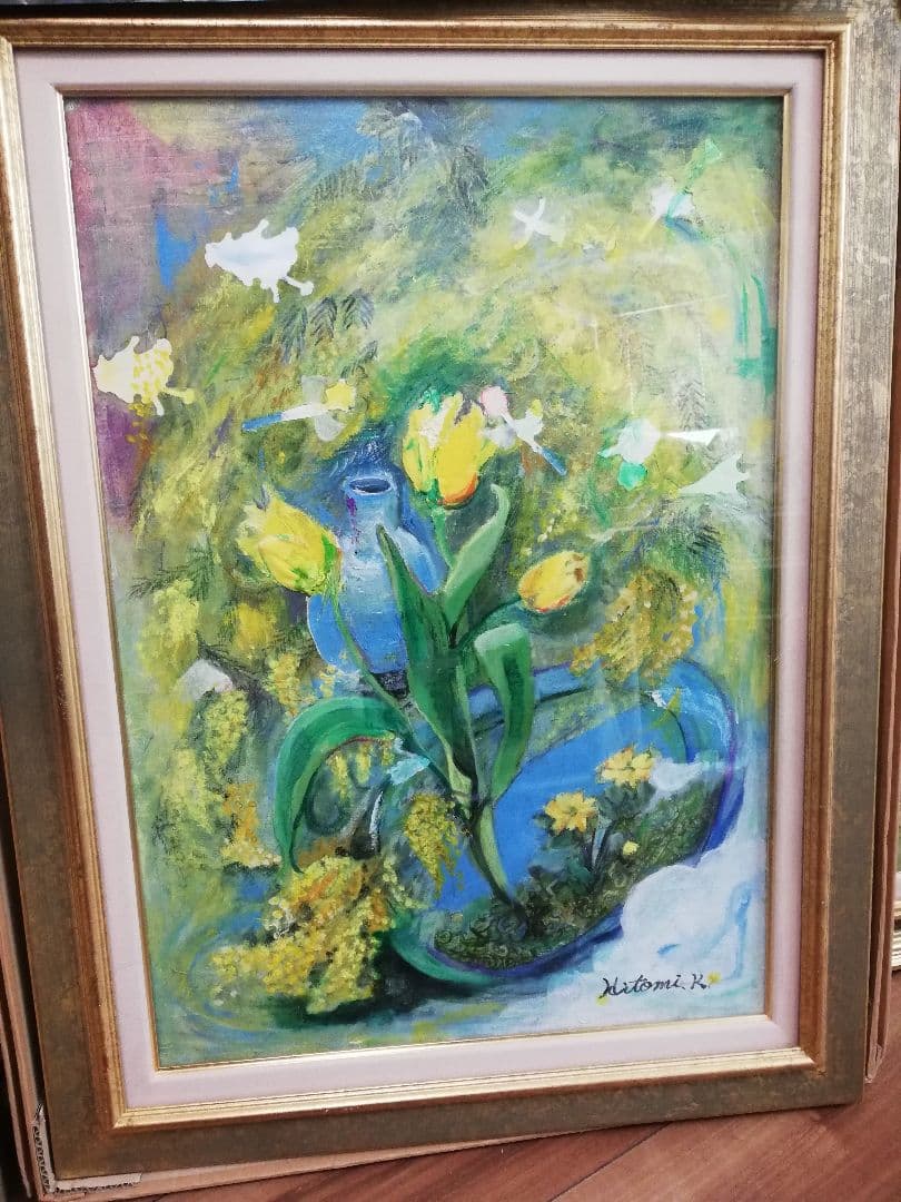 画家ひとみさんの油絵です。