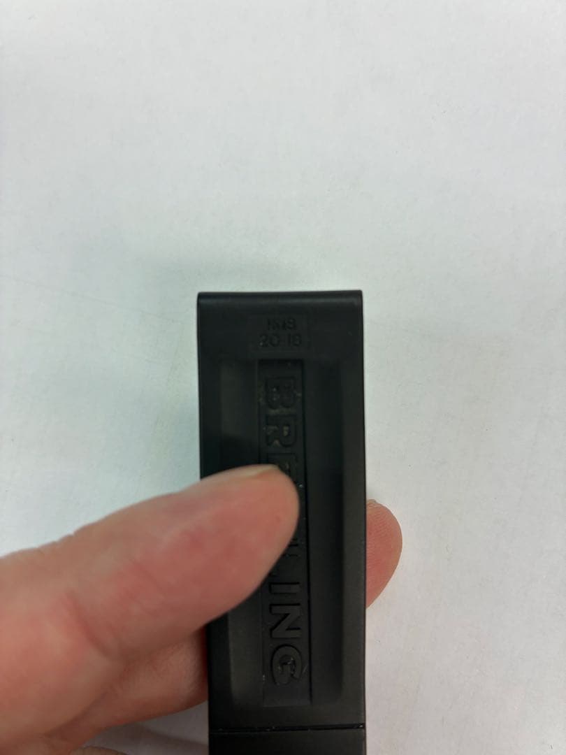 Breitling ラバーベルト18-20 ブラック　Dバックル