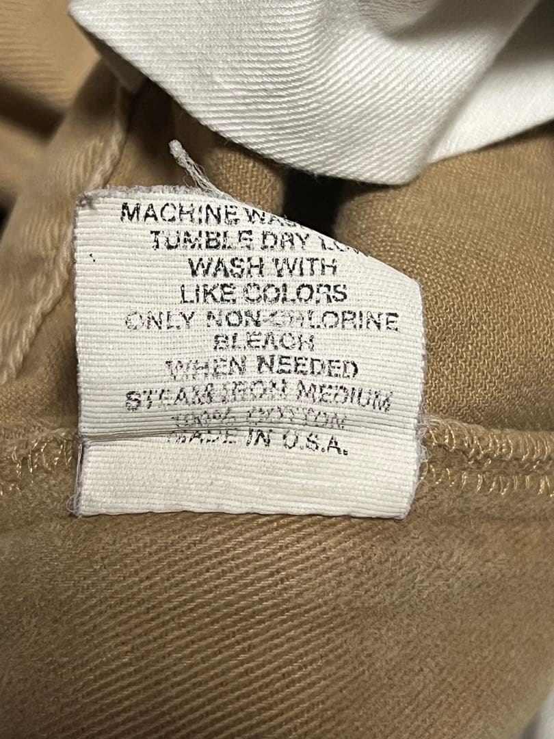 90s ラルフローレン ポロチノ 初期タグ USA製 希少サイズ w29/30