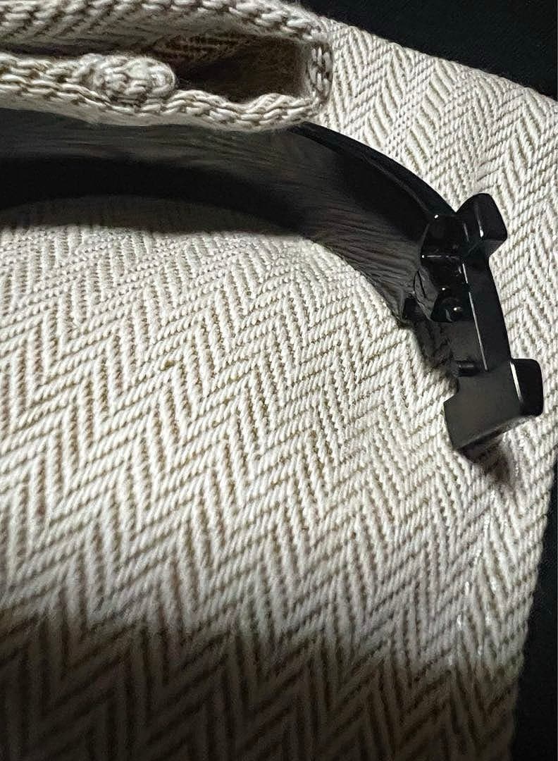 HERMES エルメス エナメルブレスレット クリックHH ソー・ブラック T4