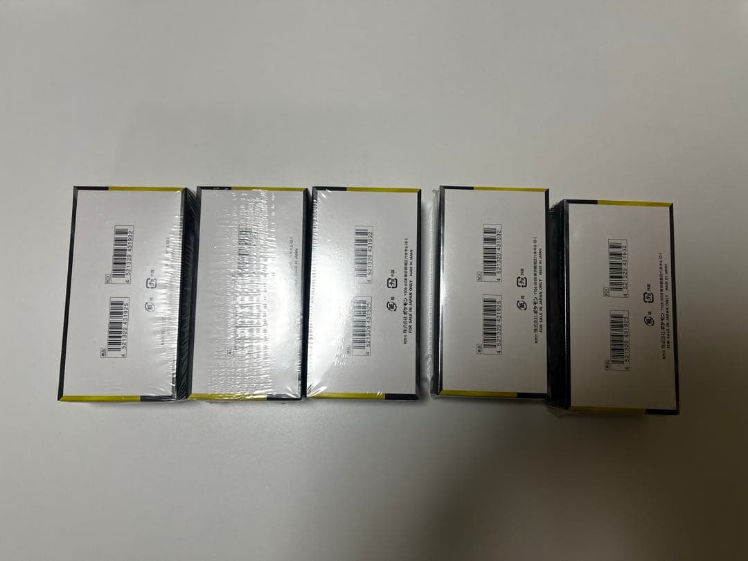 メガドリームex 5box シュリンク付き