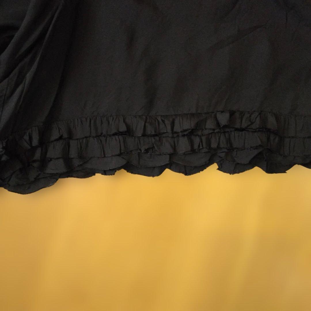 Comme des Garcons　コムコム　サルエルワイドパンツ　黒　XS