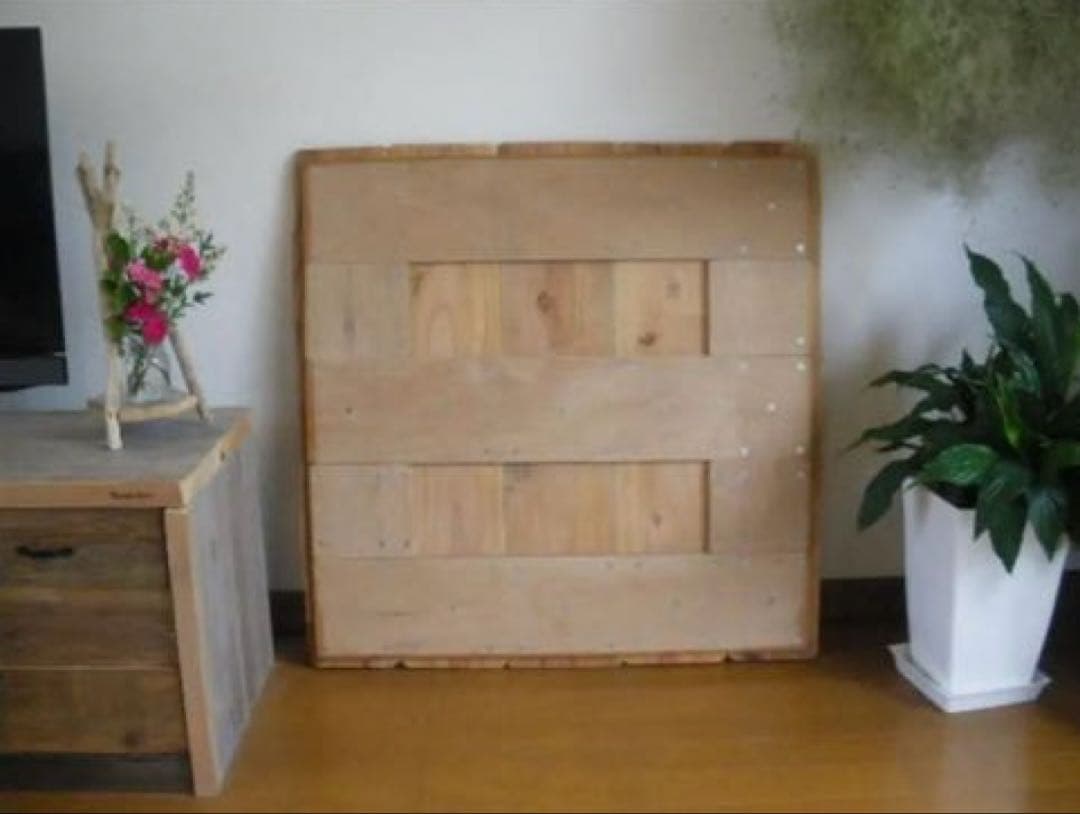 天然木こたつ天板　無垢板こたつ天板　コタツ天板　正方形こたつ天板　ウォールナット