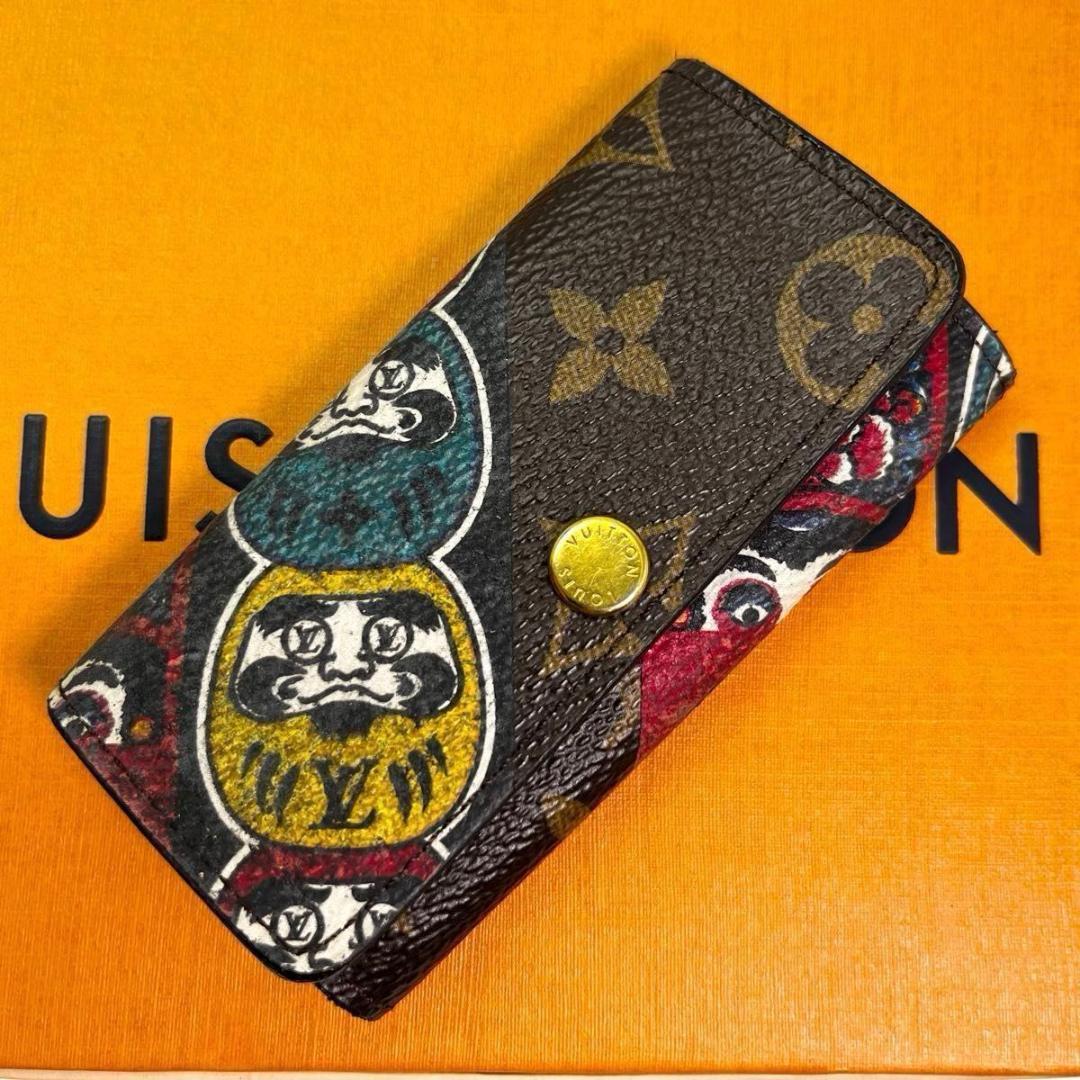 【日本限定品】ルイヴィトン 歌舞伎 山本寛斎 ミュルティクレ4 4連 キーケース