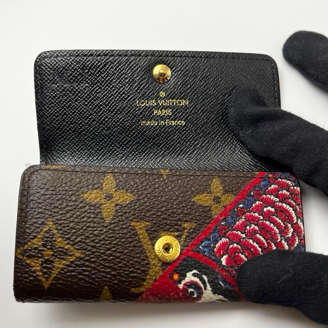 【日本限定品】ルイヴィトン 歌舞伎 山本寛斎 ミュルティクレ4 4連 キーケース