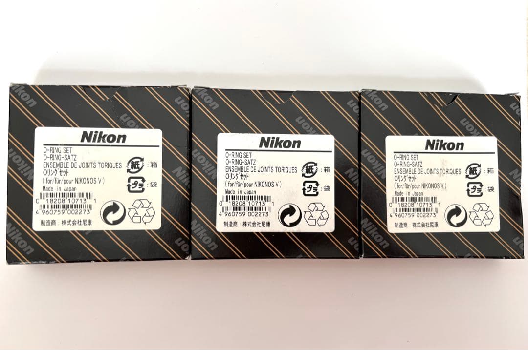 [Penguin] 新品未使用 ニコン ニコノスⅤ　O-リングセット 3箱