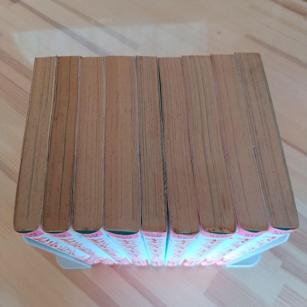 キャンディキャンディ　全9巻　新装丁ピンク統一　良品　いがらしゆみこ　水木杏子