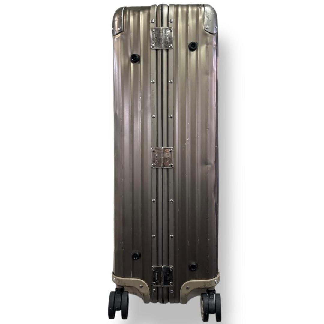 良品 リモワ トパーズ チタニウム 85L 4輪 キャリーケース 大容量