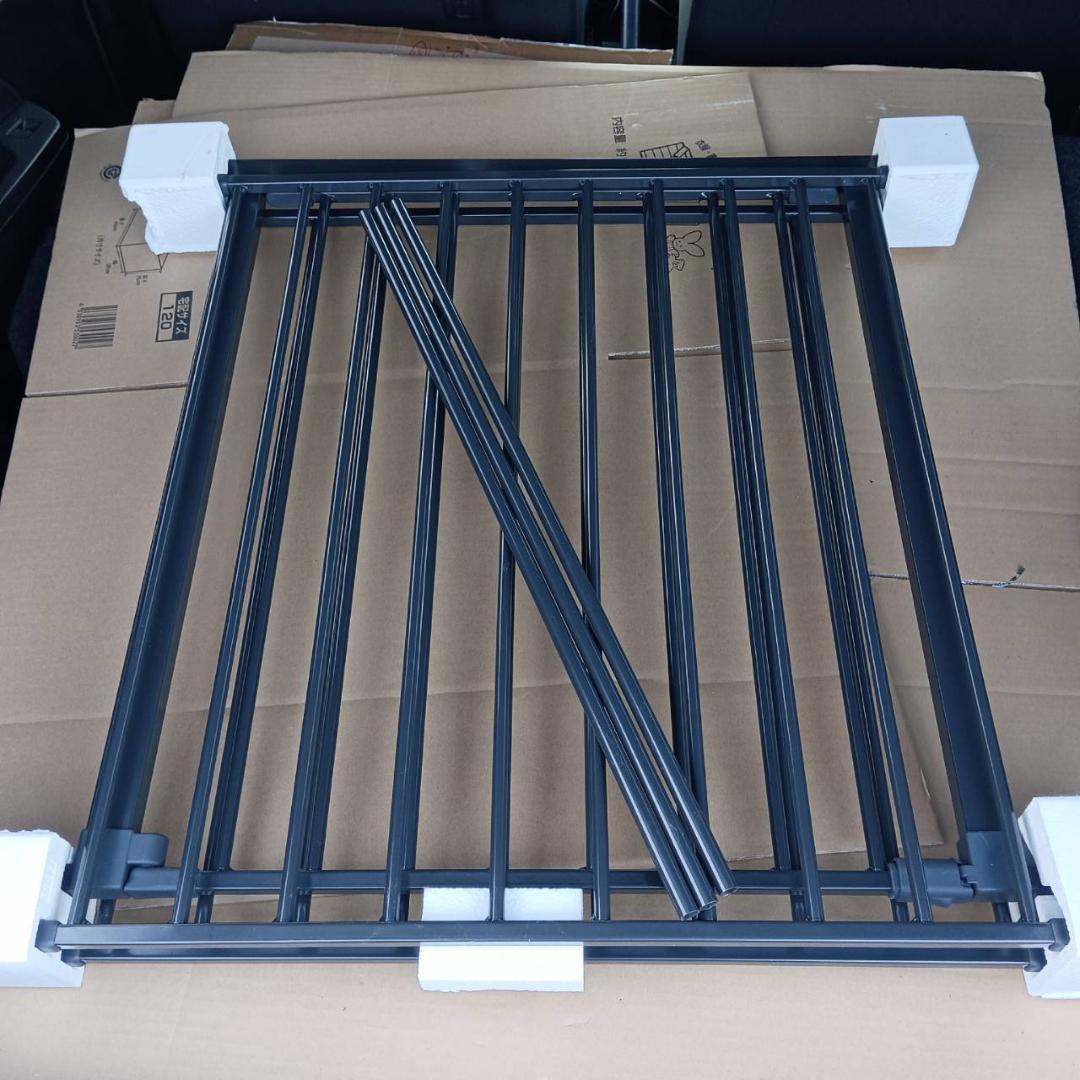 スカンジナビアン ペットケージ XXL ブラック 黒 ペット用品 スクエア型