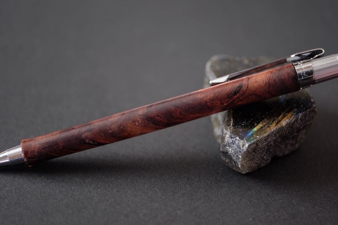 PG5 木軸カスタム0048　樹種:ホンジュラスローズ瘤　高村杢工房