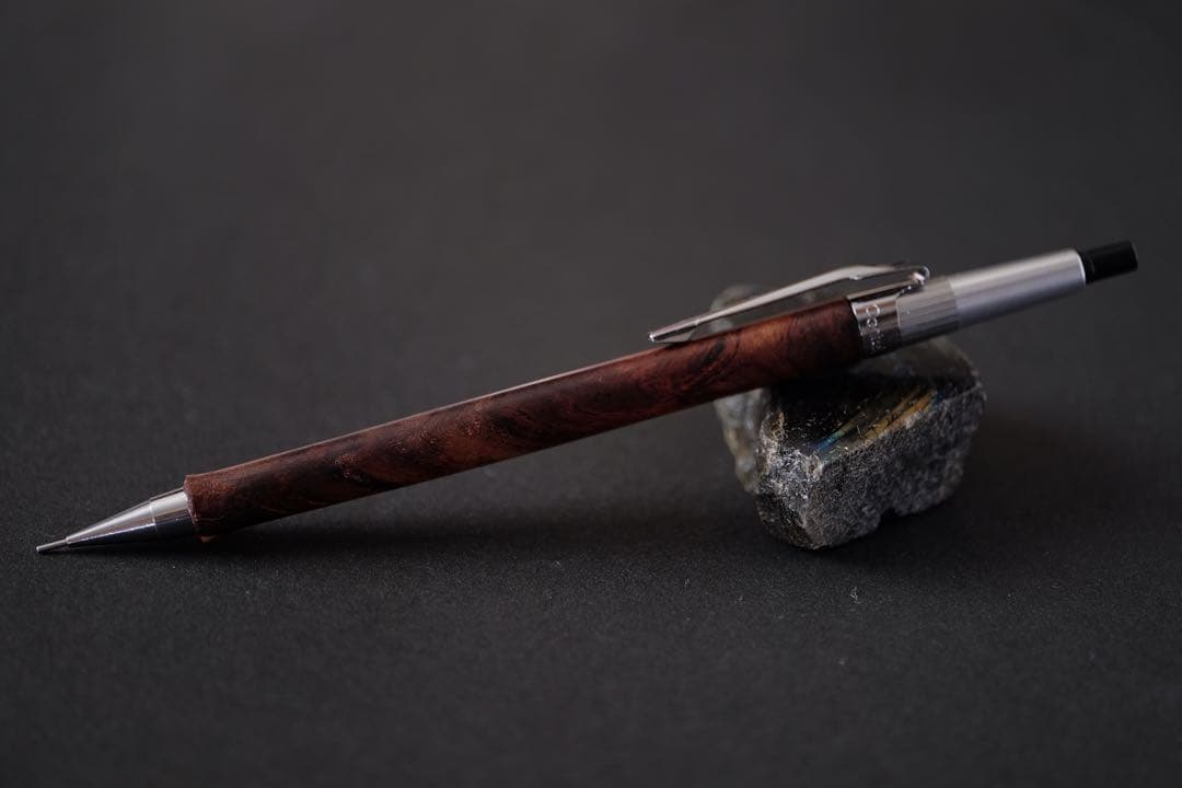 PG5 木軸カスタム0048　樹種:ホンジュラスローズ瘤　高村杢工房