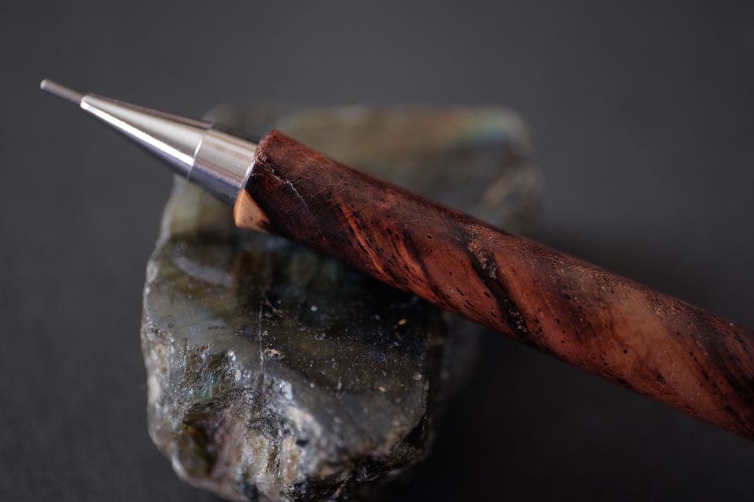 PG5 木軸カスタム0048　樹種:ホンジュラスローズ瘤　高村杢工房