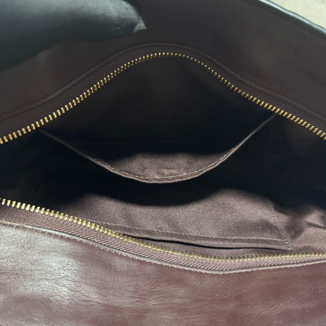 極美品✨️コーチ 2way ショルダーバッグ スワッガー シボ革 レザー ボルドー