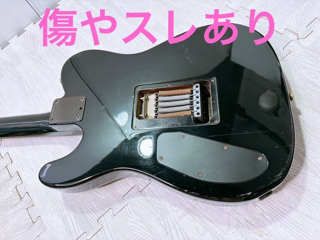 Fender テレキャスター ブラック 動作しますがジャンク品扱い