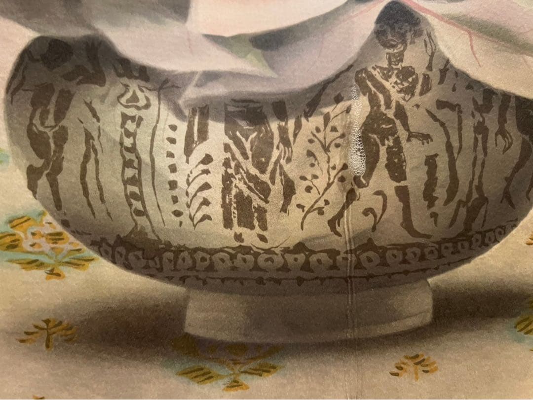 堂本元次 薔薇匂う リトグラフ アート インテリア 額縁