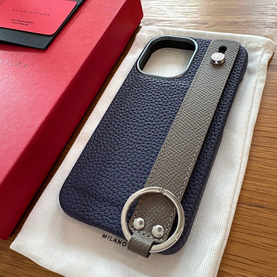 【美品】BONAVENTURA ボナベンチュラ　iPhone16ケース