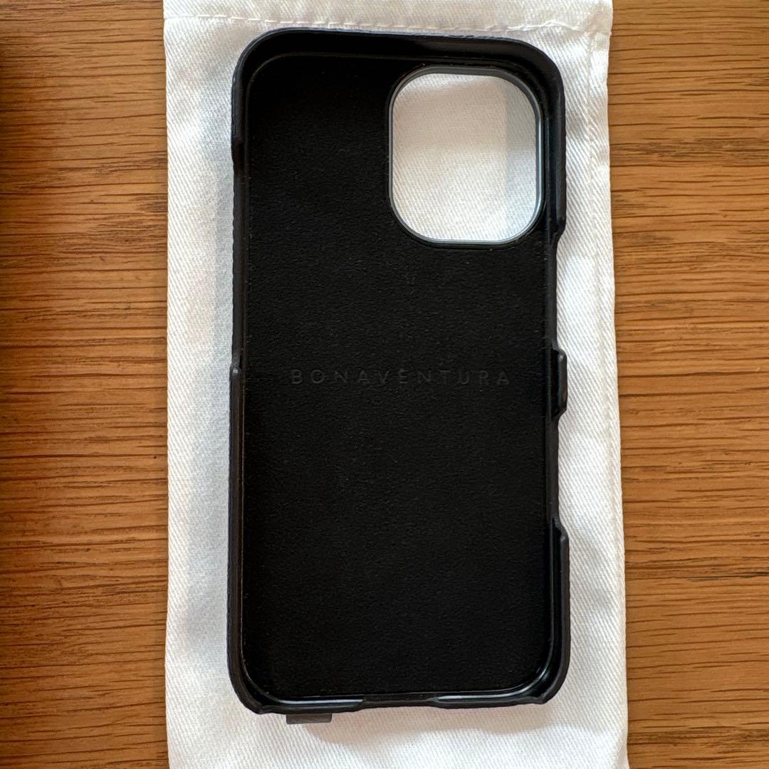 【美品】BONAVENTURA ボナベンチュラ　iPhone16ケース
