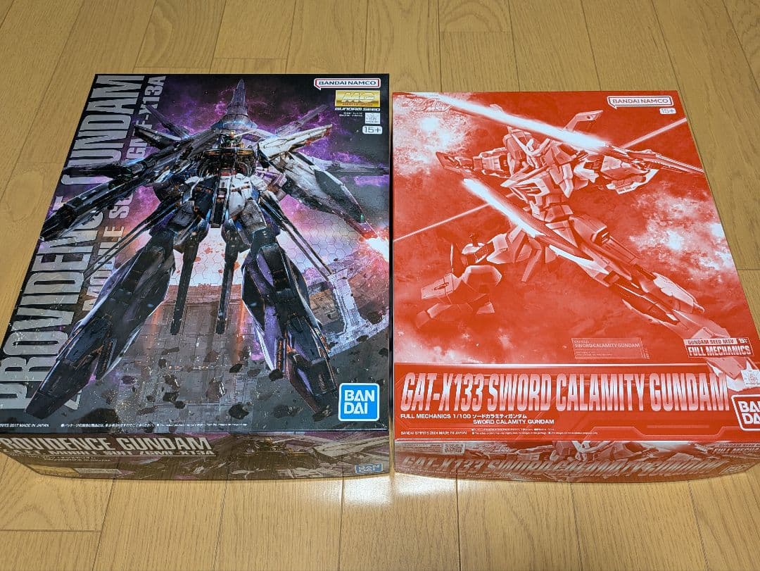 MG プロビデンスガンダム & ソードカラミティガンダム