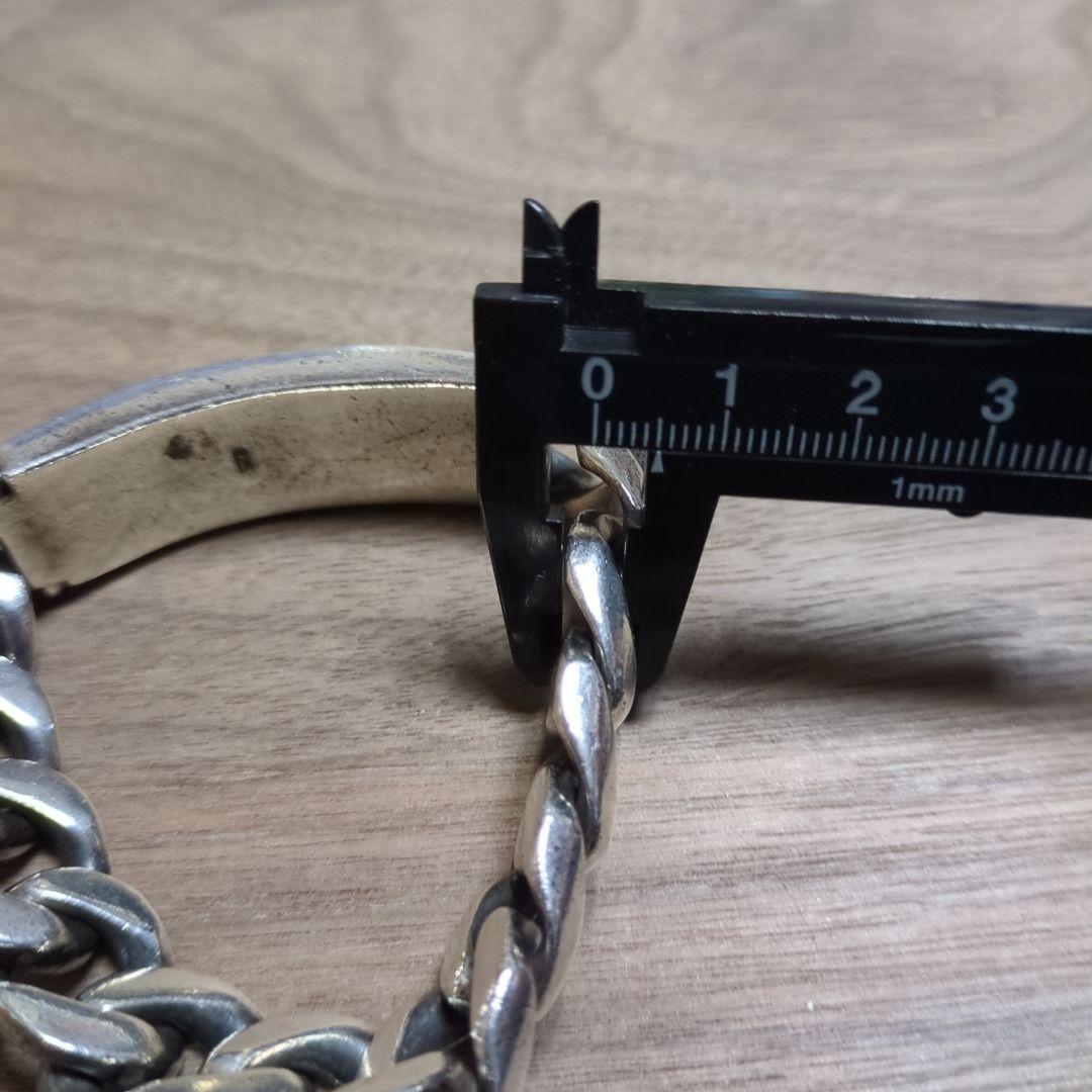 重量級 シルバーブレスレット