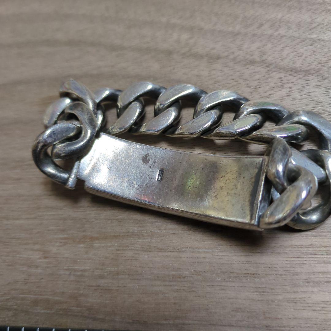重量級 シルバーブレスレット