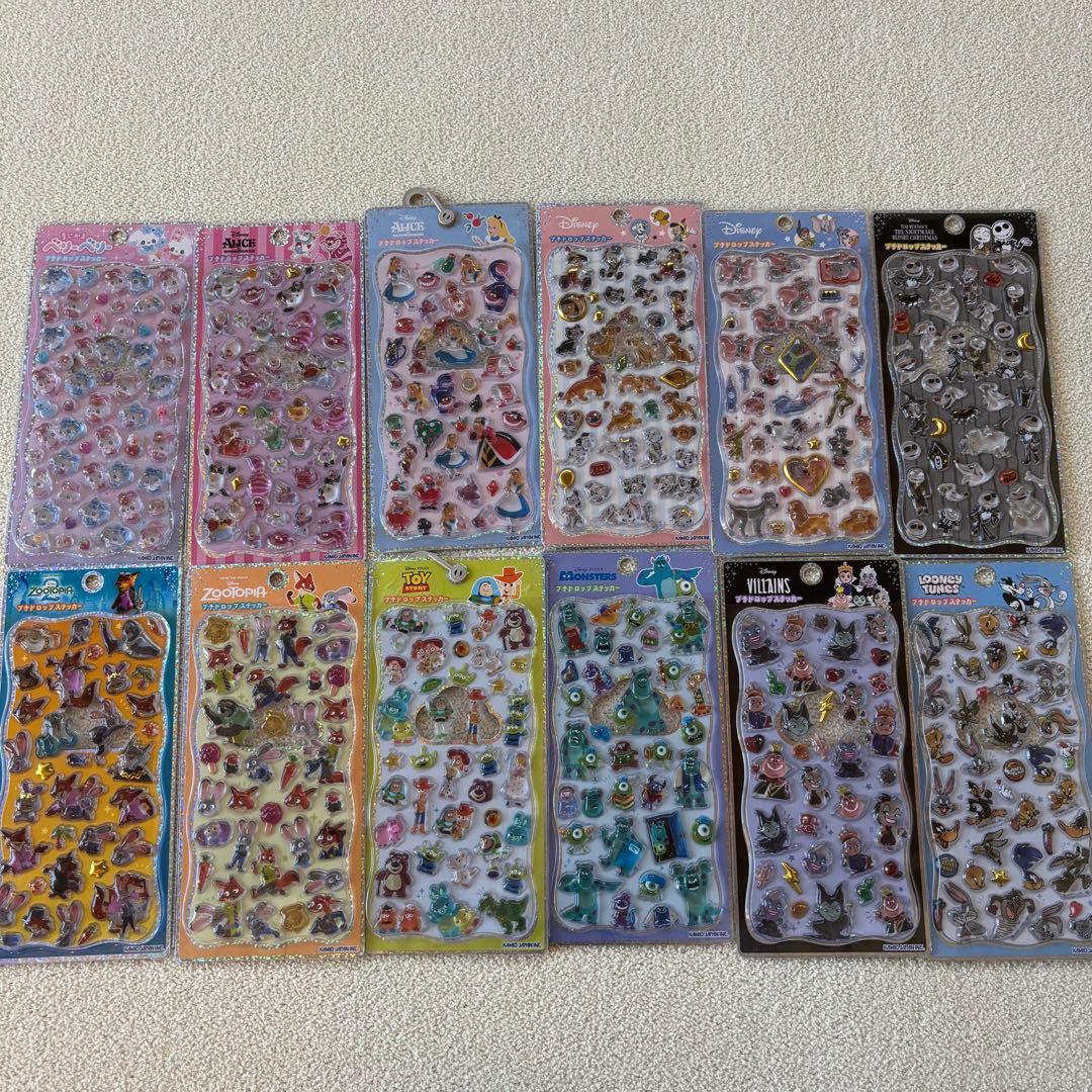 12枚セット　プチドロップシール　プチドロ