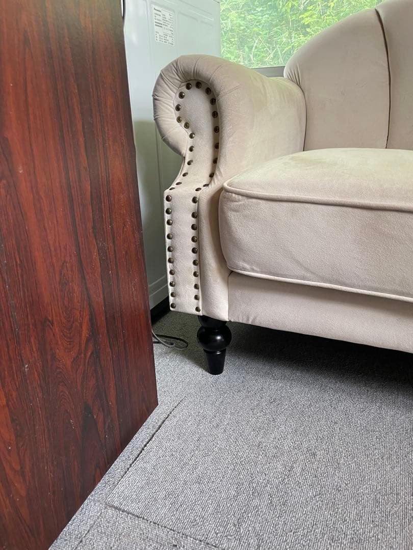 エレガント　二人掛け　ソファー　ルコ2P シェルソファ