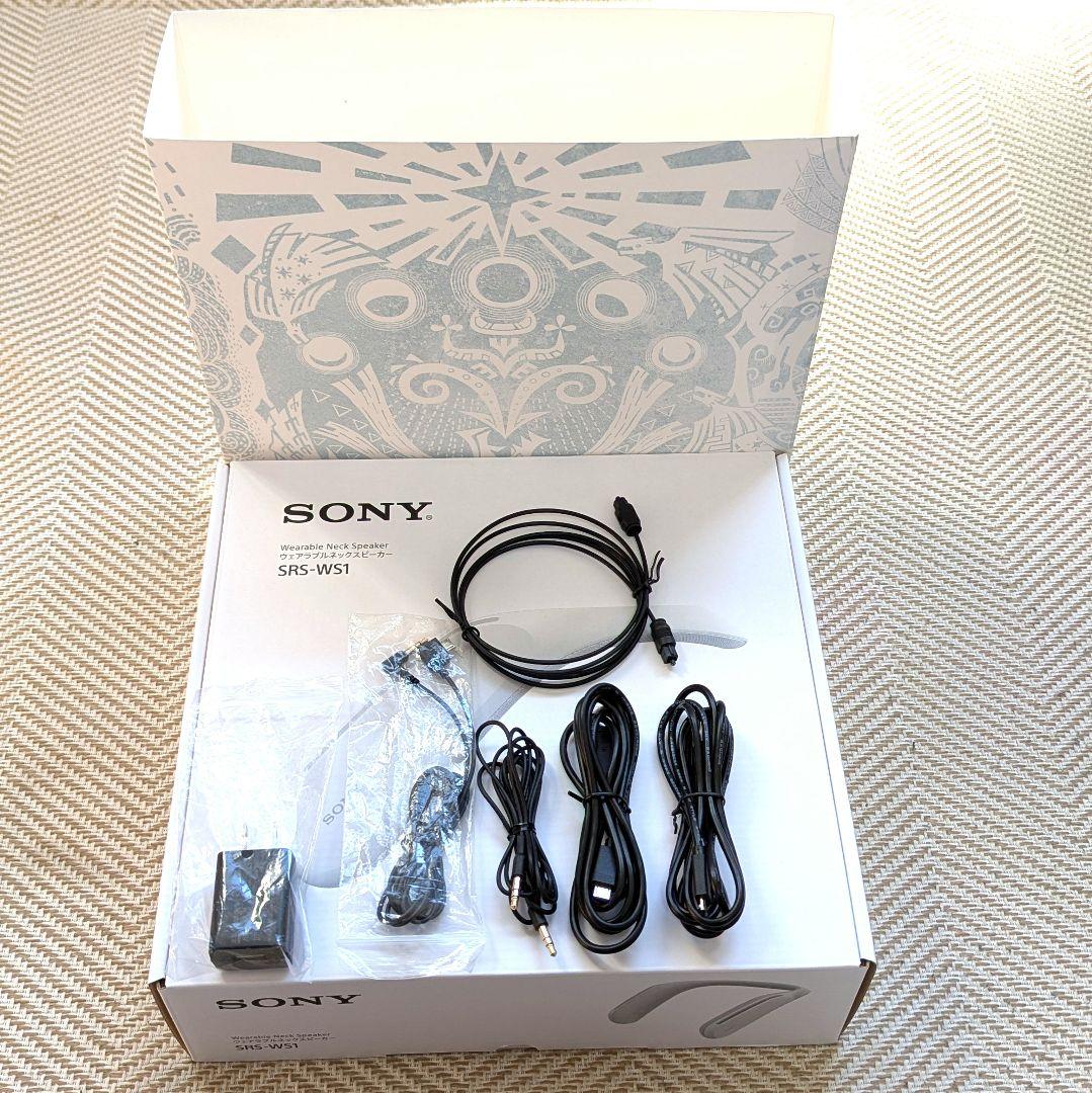 【未使用品】SONY SRS-WS1 モンハン アイスボーン ネックスピーカー