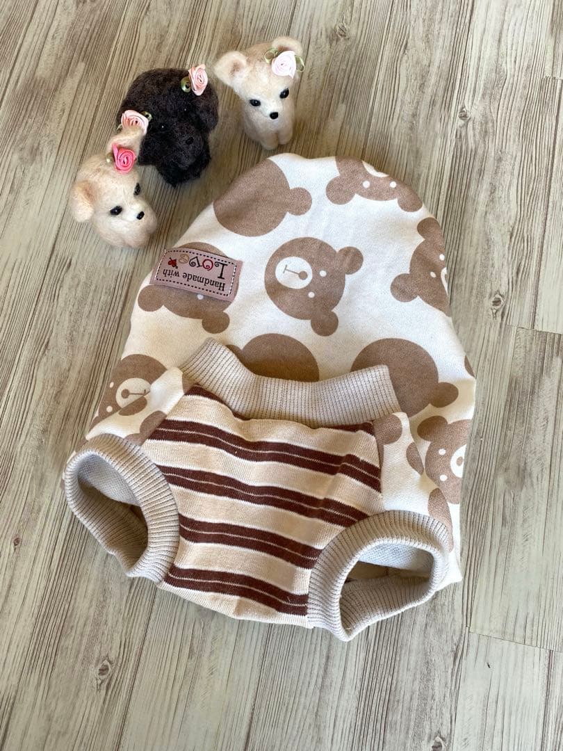 犬服 タンクトップ(Ｌ) ꒡̈⃝Lily꒡̈⃝ハンドメイド