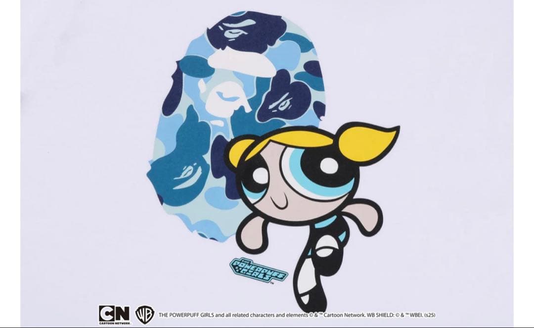 バブルス　A BATHING APE x The Powerpuff Girls