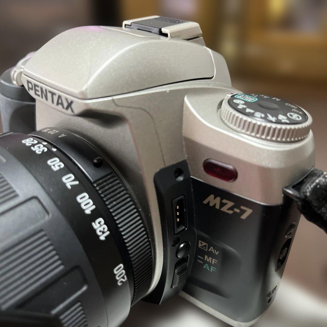 一眼レフカメラPENTAX MZ-7 TAMRONレンズ 28-200mm