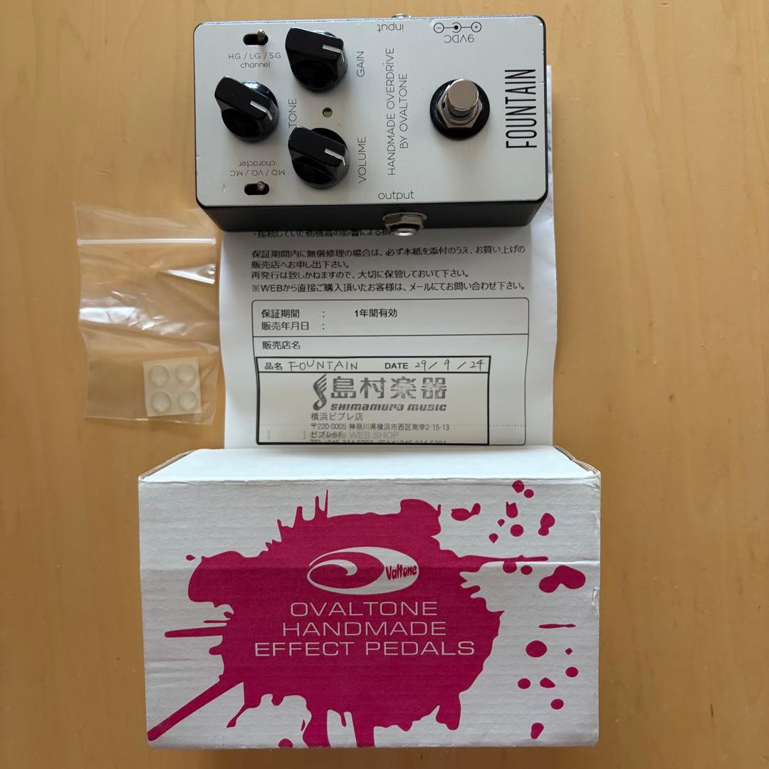 ギター Ovaltone Fountain