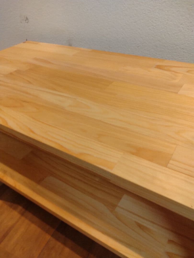 木製　ハンドメイド　オーダー　シェルフ　棚　ラックサイドテーブルテレビ台　水槽台