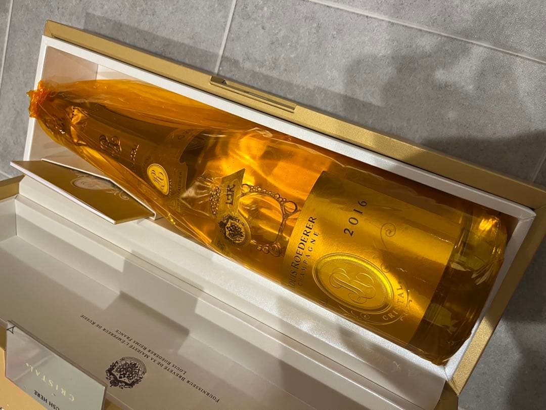 【値下げ可能】ルイ・ロデレール・クリスタル 2016 750ml 未開封　箱付き