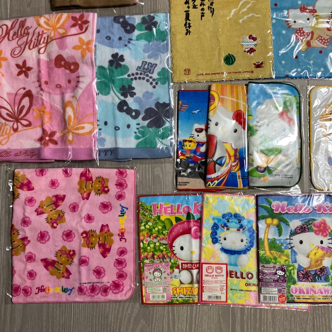 ハローキティ タオル・ハンカチセット