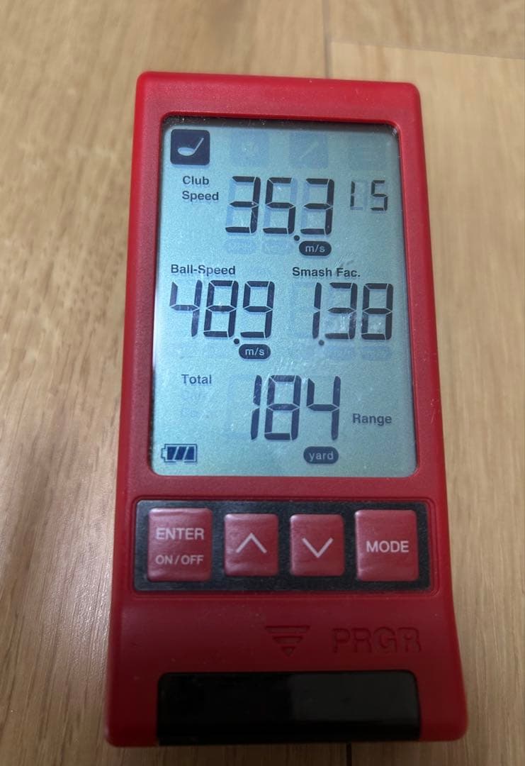 RED EYES ゴルフ　測定器　HS130　プロギア　レッドアイズ
