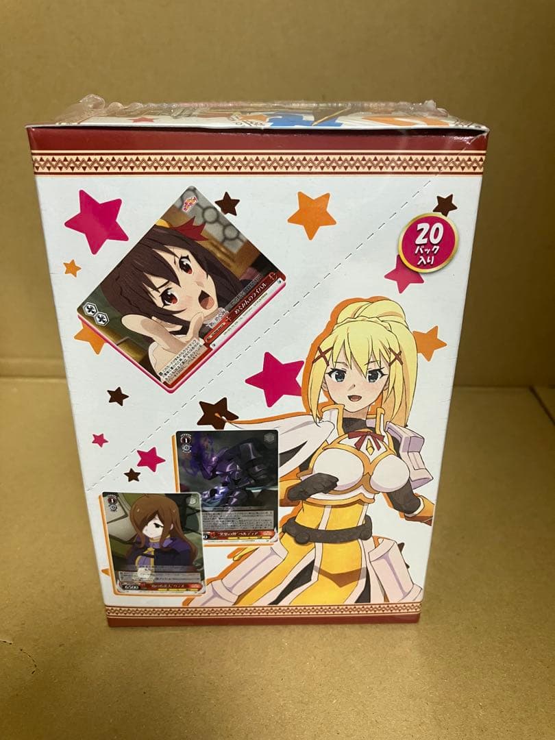 ヴァイスシュヴァルツ　この素晴らしい世界に祝福を このすば　box 未開封