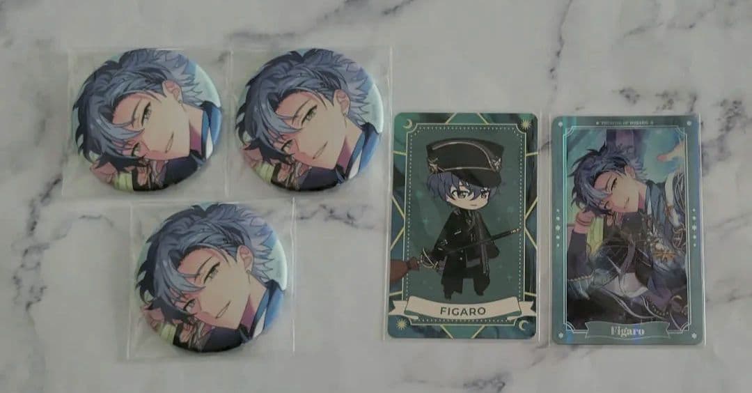 魔法使いの約束 まほやく フィガロ 缶バッジ MwW3
