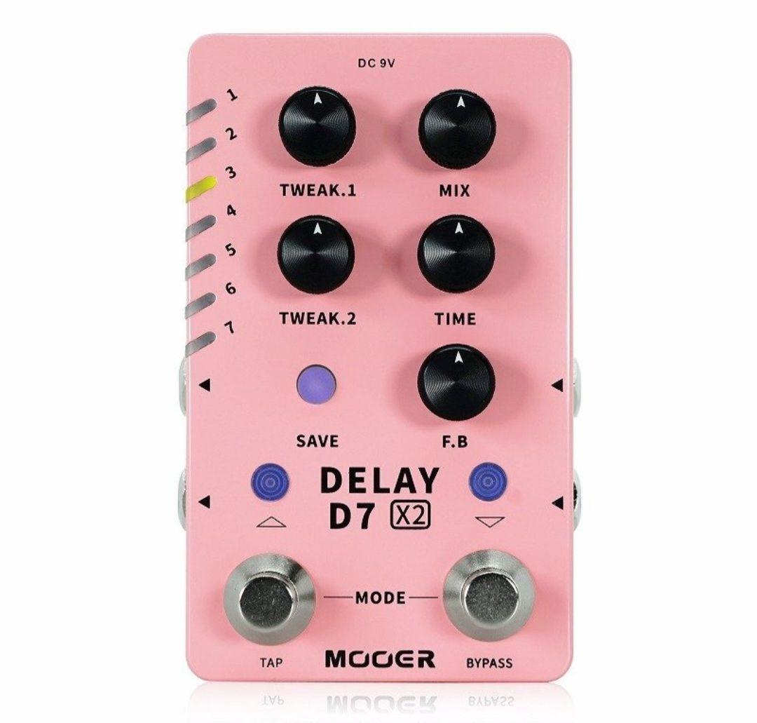 Mooer D7 X2 DELAY 未使用新品