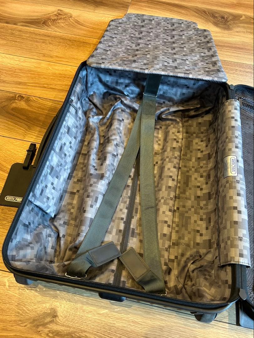 【希少2輪・内装美品】RIMOWA リモワ サルサ 35L マットブラック