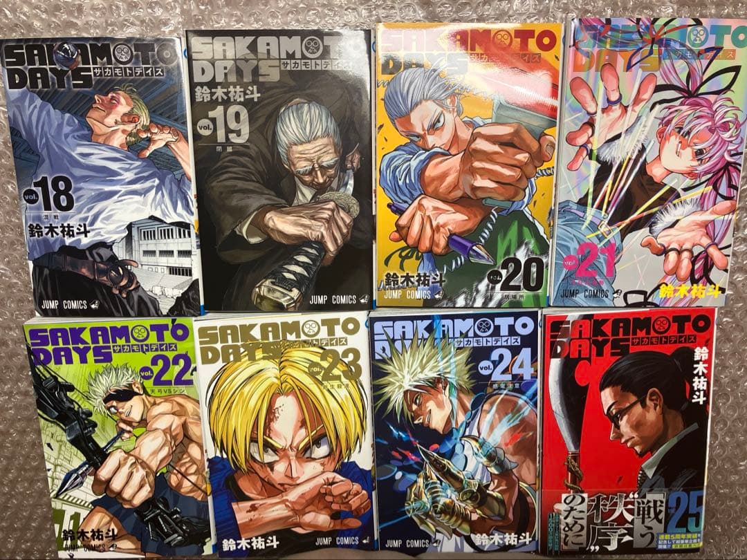 サカモトデイズ1〜25巻、全巻。