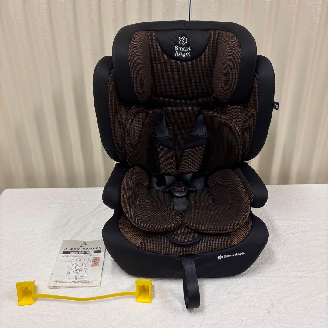 クリーニング済　☆綺麗☆　1～11才　ハーネスジュニアFIX-BR　ISOFIX