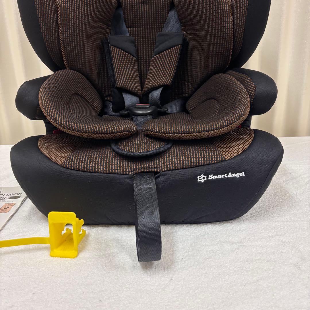クリーニング済　☆綺麗☆　1～11才　ハーネスジュニアFIX-BR　ISOFIX