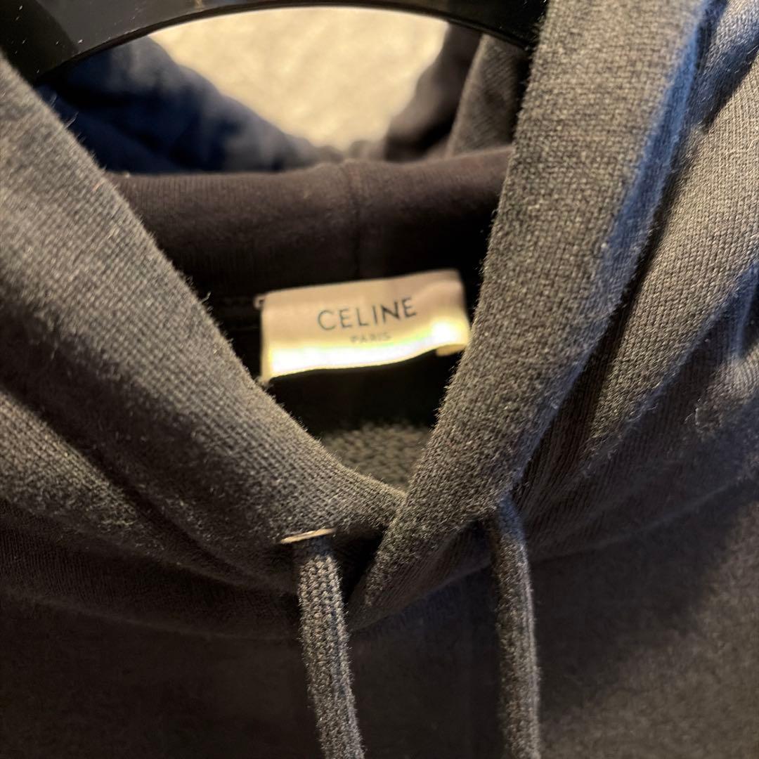 日本正規品　CELINE セリーヌ　ルーズフーディー　パーカー　S