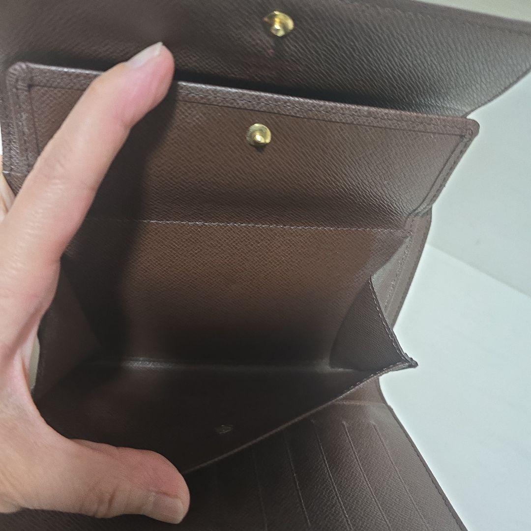 ルイヴィトンダミエ 三つ折り財布